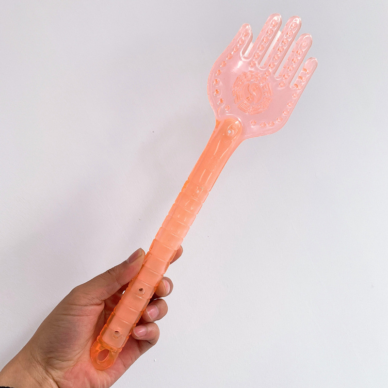 厂家硅胶手掌拍拍痧板经络拍痧掌塑胶拍打棒捶背拍老年地摊按摩器