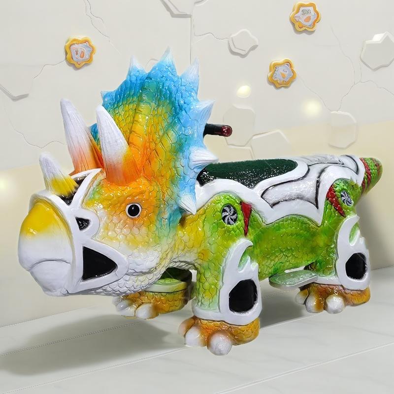 发光发声童车恐龙电动车电瓶车公园广场商场大人小孩骑行恐龙车