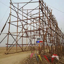 110kv线路施工跨越架电线广播电力线路搭设脚手架加固抢修塔
