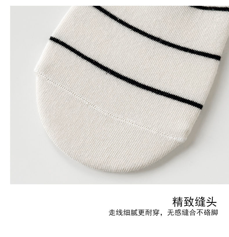 可爱卡通袜子女船袜夏季薄款低帮浅口隐形袜ins潮网红防滑不掉跟详情19