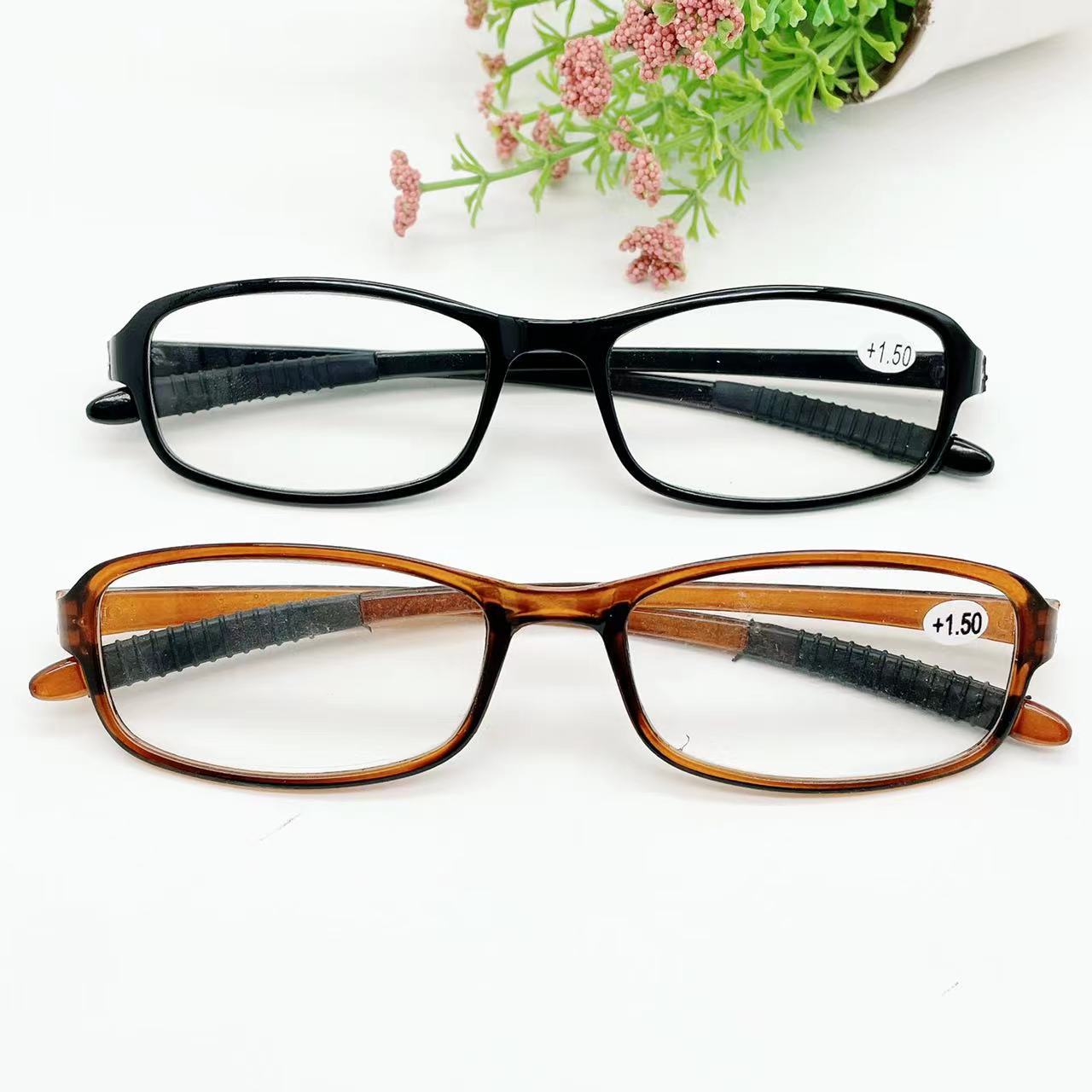 类别老花镜上市年份/季节2020年冬季款式全框架镜片材质树脂材质塑胶
