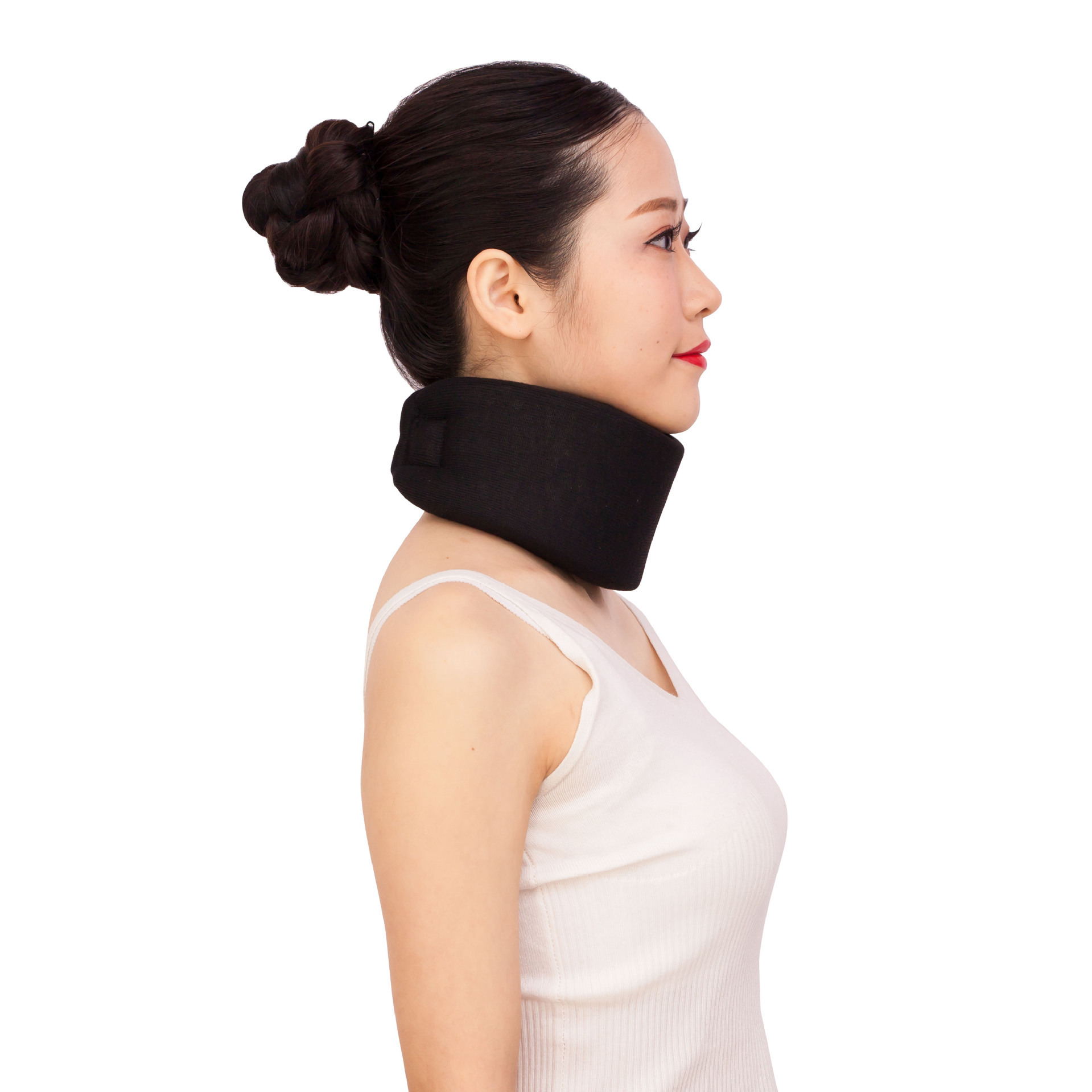 现货海绵围领护颈带护颈护脖儿童颈托颈椎固定护颈亚马逊