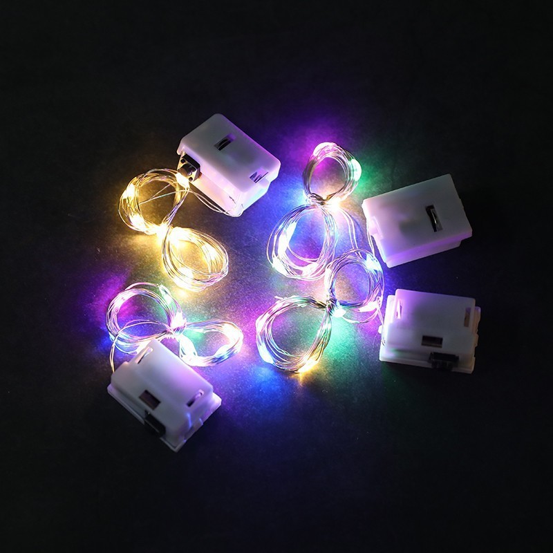 Lantern Flower Cake Balloon String Lights Mini Led Small Colored Lights Decorative Stall Birthday Gift XINGX String