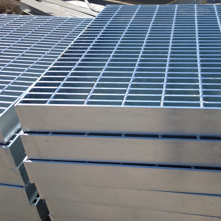 镀锌钢格栅网排水管盖板集水坑盖板网格板金属沉淀池盖板钢格板