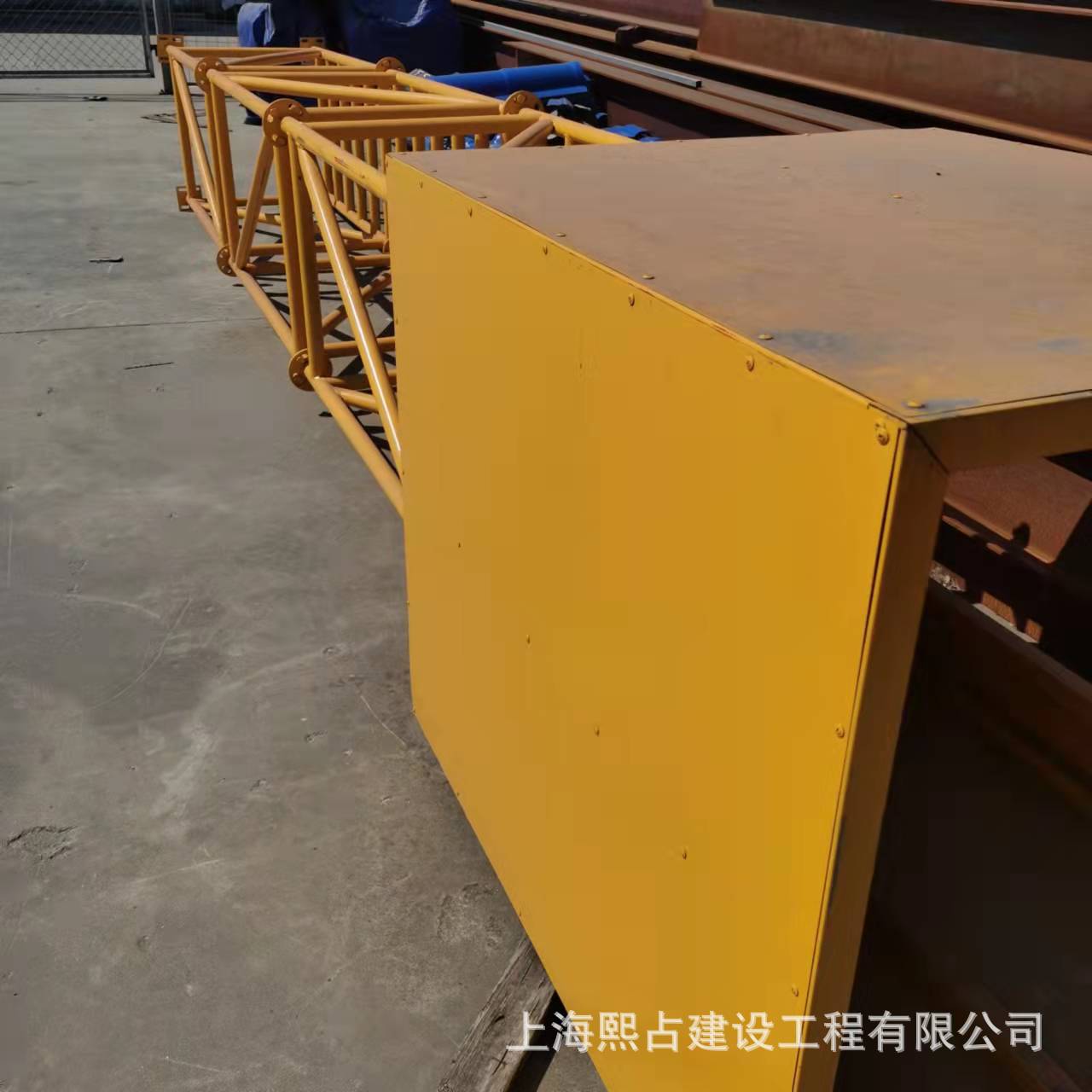 上海熙占建设供应工地夜间施工照明6米高灯架