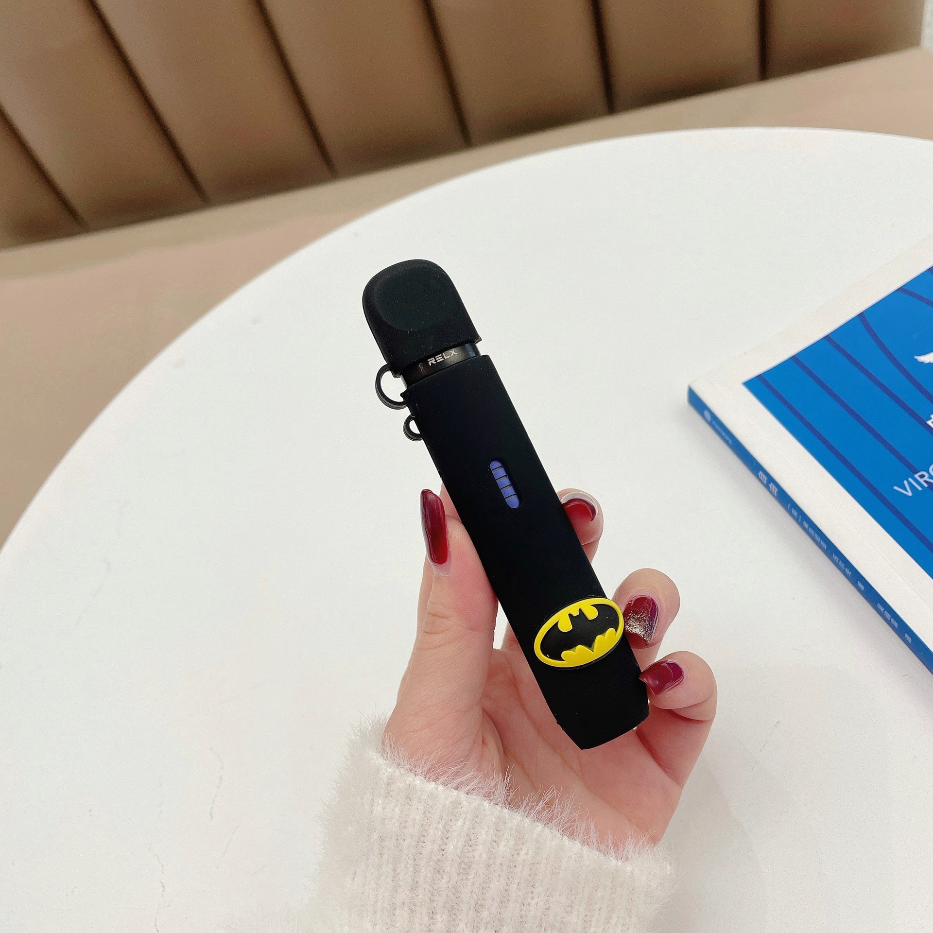 新yuke5代硅胶套卡通套悦5代保护套悦客烟套悦克绳贴纸relax1