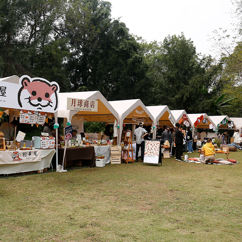 帐篷户外活动集市雨棚遮阳停车棚庭院四角伞移动摆摊防疫篷房
