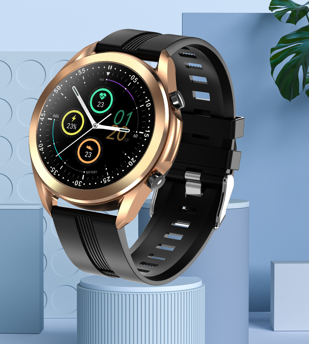 跨境新款dw95智能手表语言助手体温心率运动表盘市场蓝牙通话手环