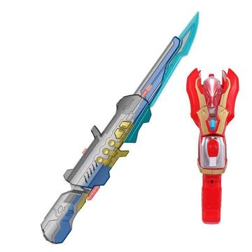 维克特利骑士剑笛银河火花枪奥特曼武器召唤器变形火炬变身器玩具