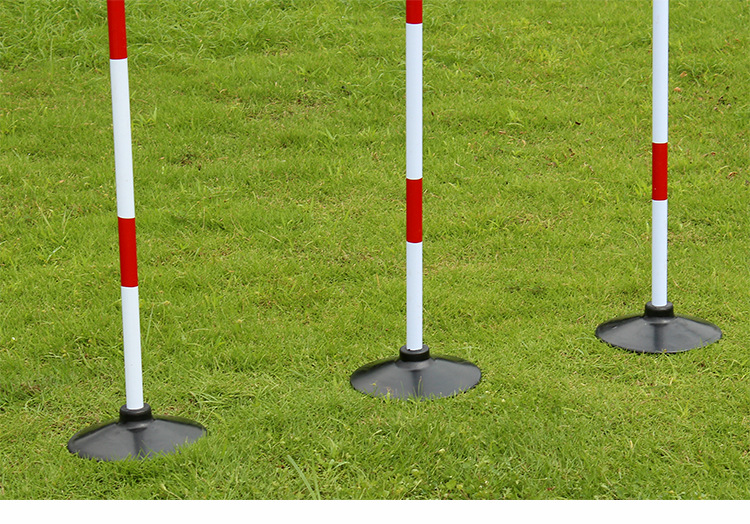 移动足球训练标志杆交通警示杆倒车训练绕杆蛇形绕杆1.5米练车杆