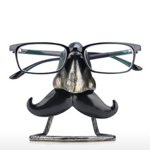 跨境工艺品眼镜配件创意铁艺胡子鼻子眼镜架 家居装饰工艺品摆件