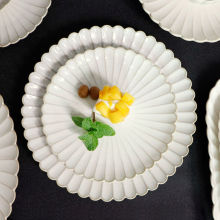 盘子 法式风日式陶瓷菜盘家用创意碗碟网红牛排西餐盘白色餐具