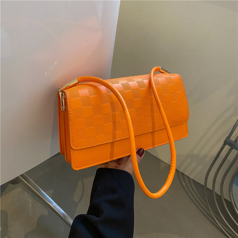 Simple High Quality Small Bag 2022 New Fashion Women's Bag Summer Shoulder Underarm Bag Casual Western Style Small Square Bag