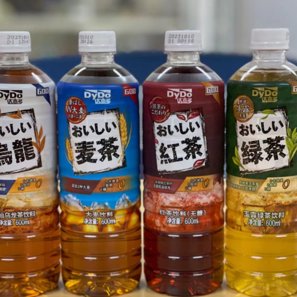 达亦多dydo大麦茶饮料600ml*15瓶整箱装国产麦香红茶清淡无糖饮品