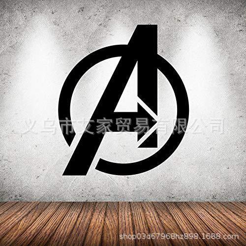 亚马逊热卖创意个性英雄联盟logo图案精雕款墙贴客厅wall decor