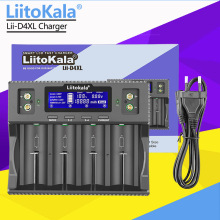 Liitokala 4槽Lii-D4XL 9V 26650 18650 32700 16340 AA 充电器