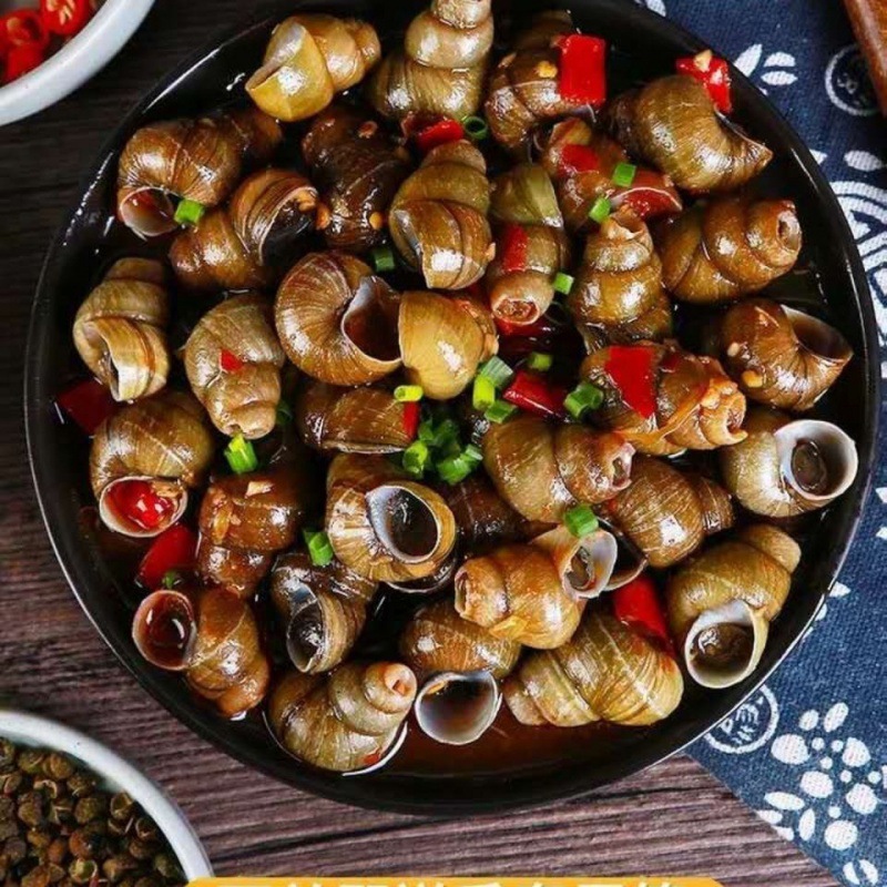 香辣炒田螺200g即食螺丝肉海鲜零食唆螺泥螺鲜活熟食麻辣螺蛳
