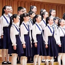 儿童合唱服演出服中小学生大合唱团诗歌朗诵表演服主持人演讲礼服