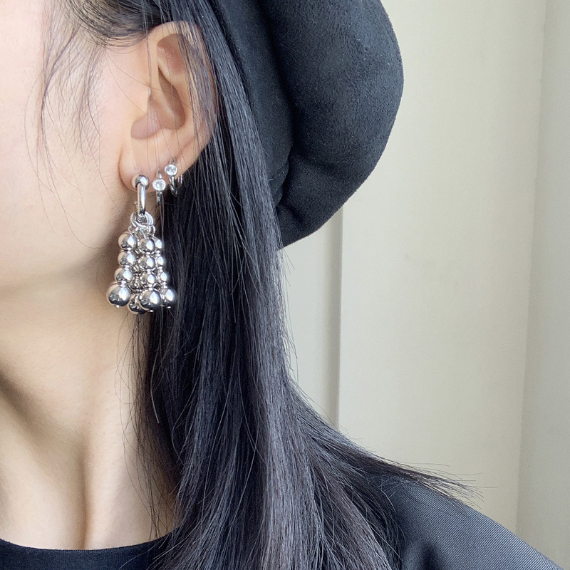 吾小历同款流苏长款ins精致时尚冷淡风高级感耳环女高质量批发925