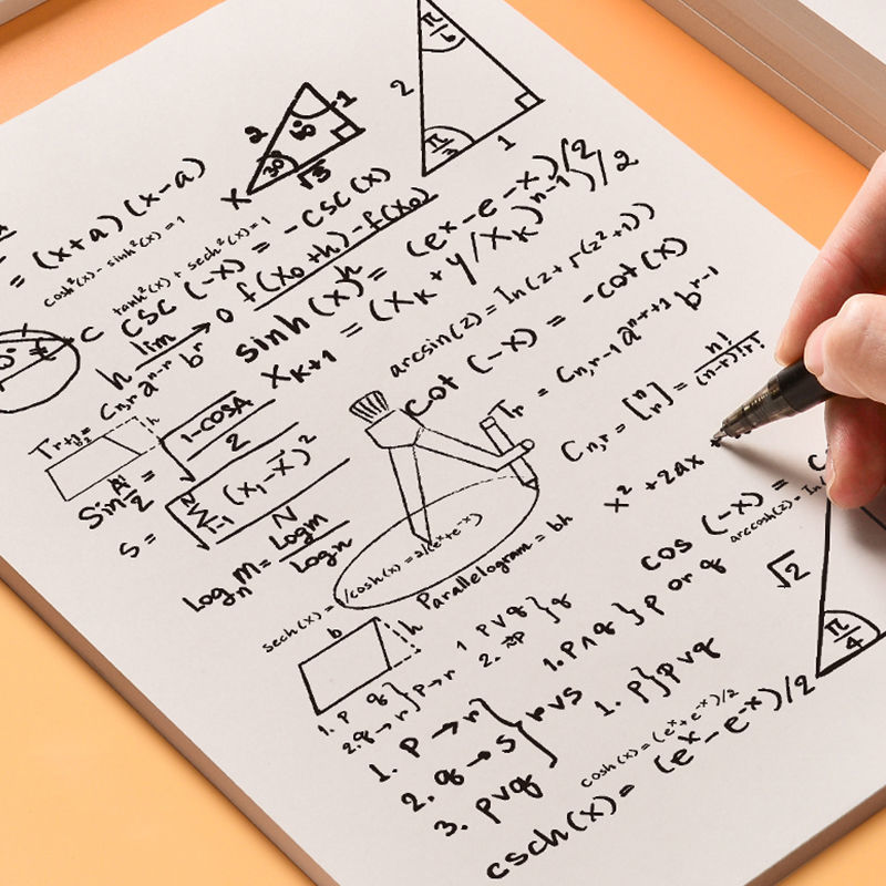 草稿纸批发 学生草稿纸学生数学空白草稿本16k考试验算打草护
