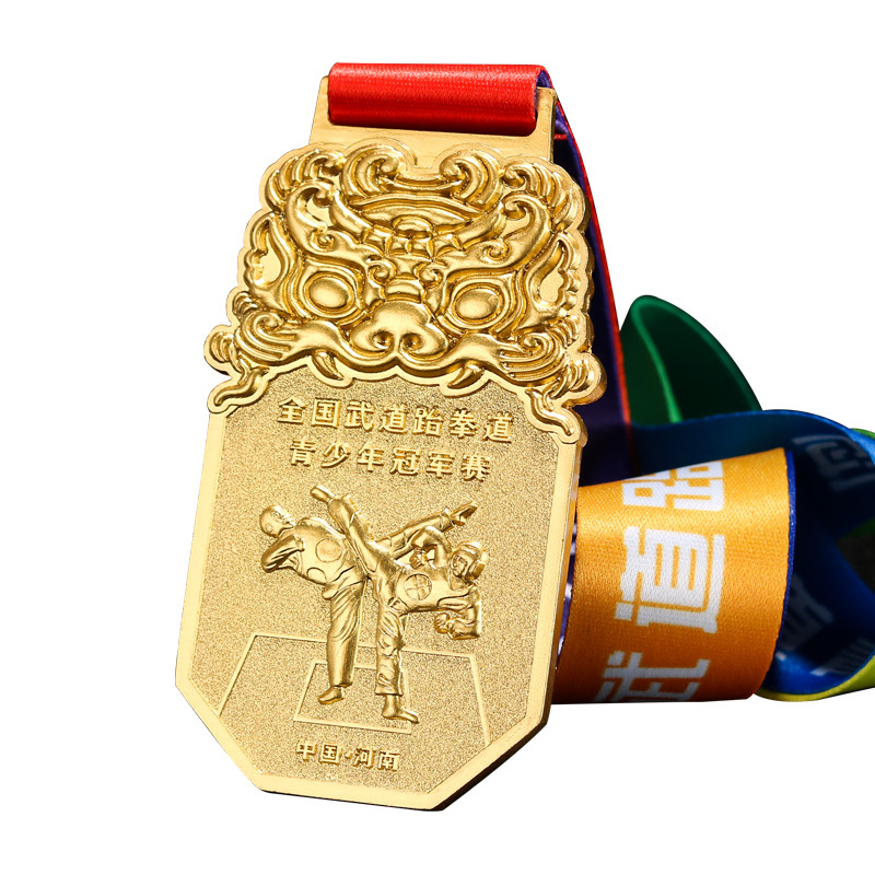 Medal Customization Customized Online Marathon Hiking Dance Taekwondo Gold Medal Games Metal Medal