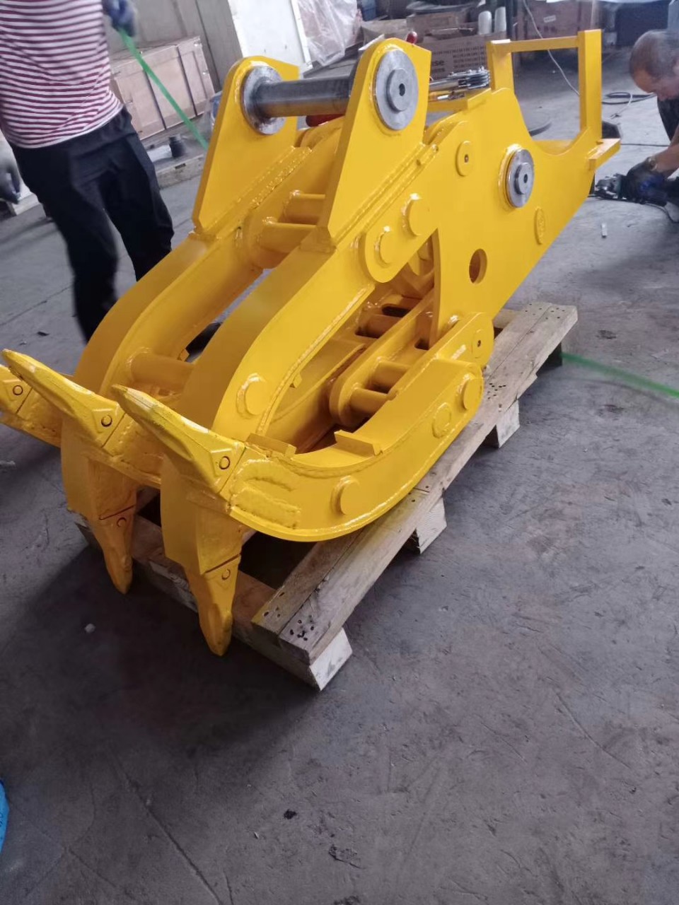 废铁抓钢机 挖机抓木器360度旋转 按需求定制甘蔗装卸爪子