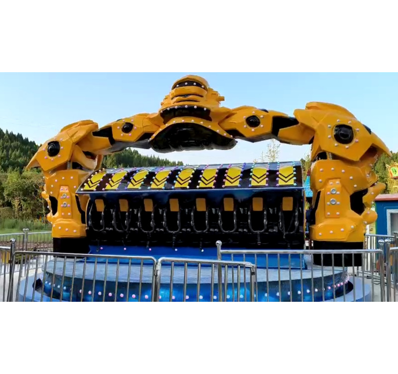 户外16人新款网红游乐设备机械战警景区广场上座快设备星际战警