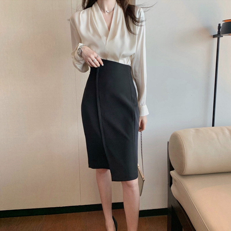 Light Luxury High-Grade Women's Suit Summer Noble Cool Beautiful Temperament Hip Skirt Two-Piece Professional Adult Lady like Woman Goddess Autumn Clothes Women Clothes