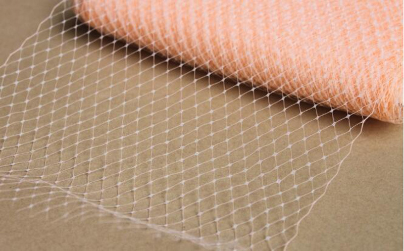 diy新娘大眼网纱影楼拍照头饰菱形网布大目网面纱饰品辅料多色