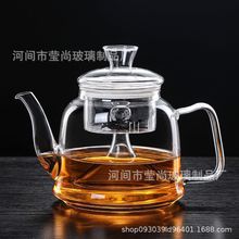 耐热玻璃煮茶壶提粱壶泡茶壶过滤花茶壶冲茶器蒸煮茶壶电陶炉茶具