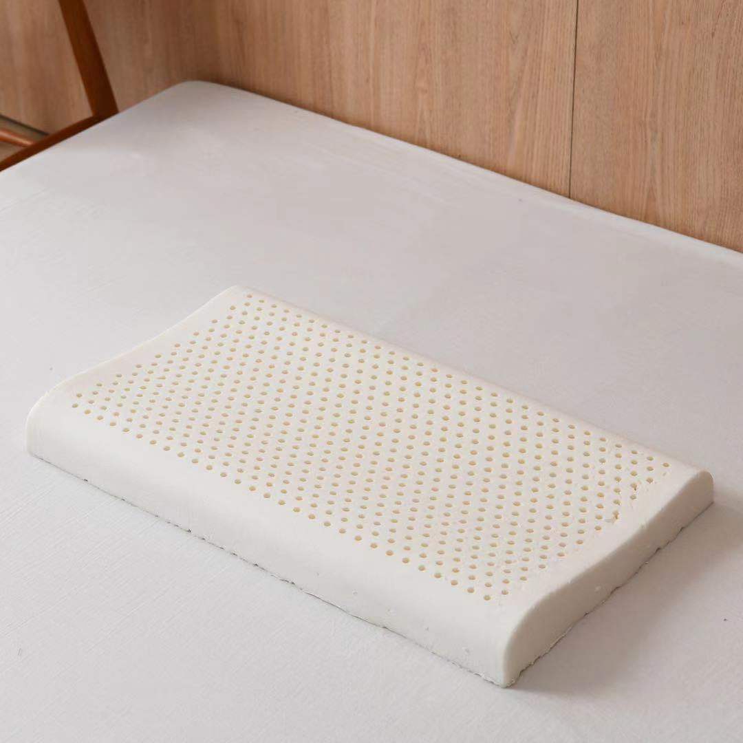 泰国乳胶枕头单人超薄矮枕芯硅胶低枕天然橡胶记忆枕护颈椎睡眠