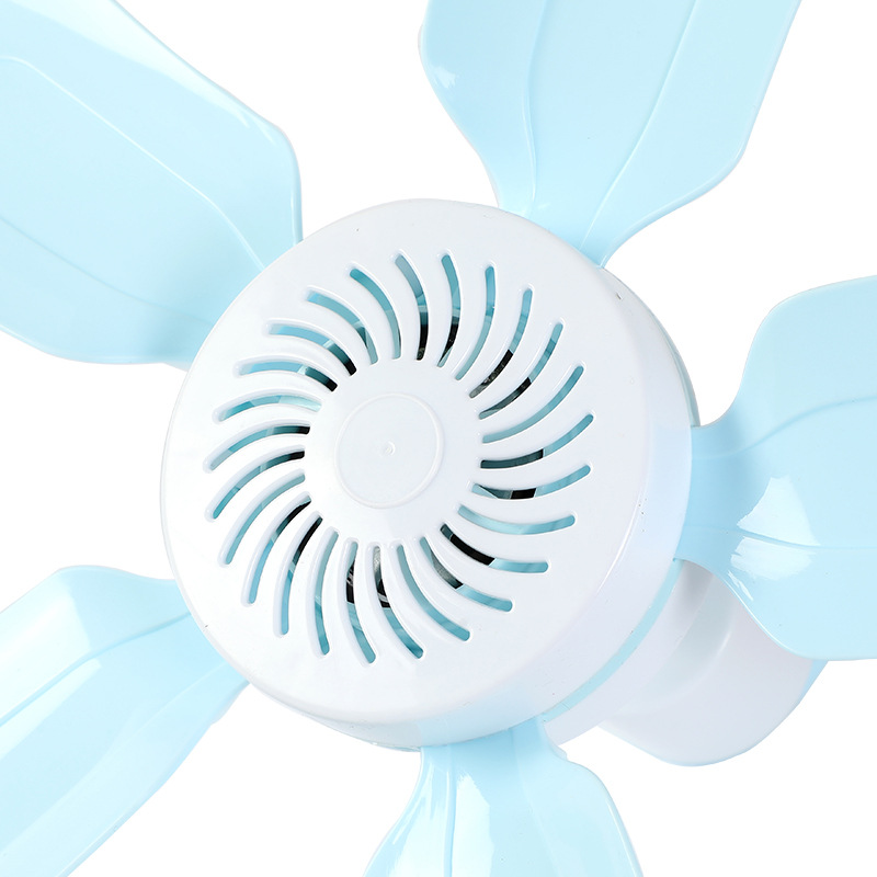 夏天小型小吊扇迷你微风扇宿舍学生蚊帐床上家用大风力卧室电风扇