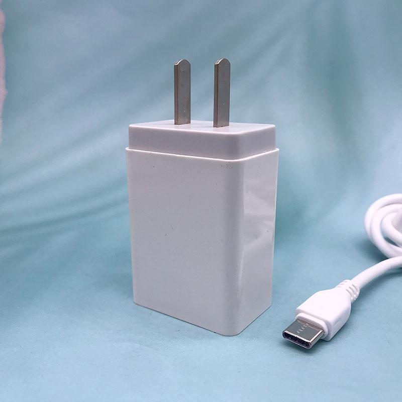 type-c快充套充适用华为乐视接口手机3a充电器二合一宽口旅行套装