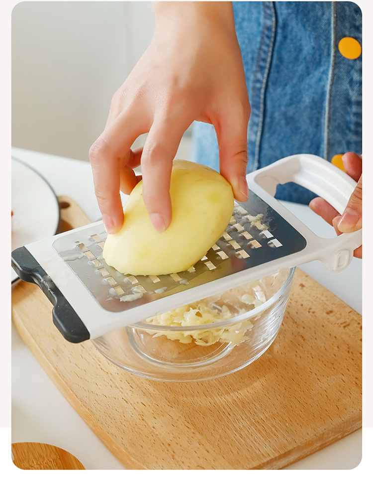 亚马逊 可拆分 折叠芝士刨 蒜姜研磨器 黄油切厨房小工具新款