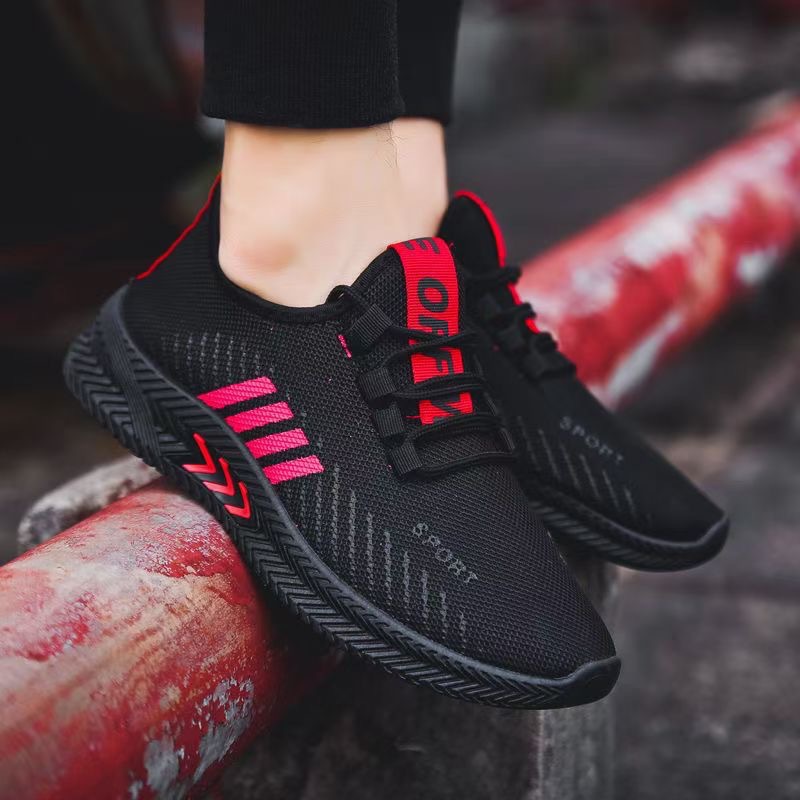 2023 New Men's Sports Running Shoes Soft Bottom Comfortable Casual Middle-Aged and Elderly Walking Shoes Old Beijing Cloth Shoes Foreign Trade