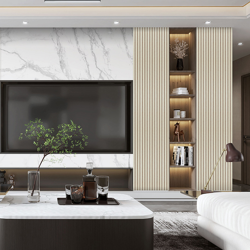 王斌相框ps格栅板背景墙小长城凹凸形生态格栅网红隔栅装饰护墙板