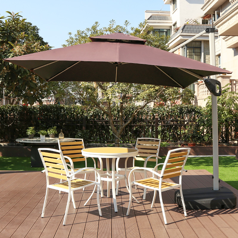 Outdoor Sunshade Patio Umbrella Villa Garden Roman Umbrella Outdoor Large Sun Umbrella Pavilion Umbrella Outdoor Balcony Umbrella