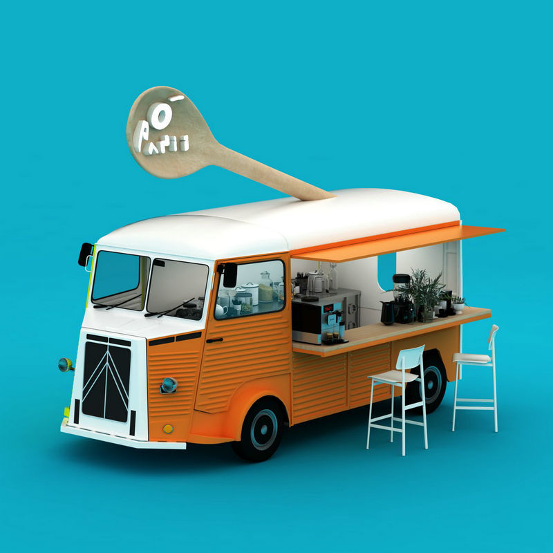 复古四轮电动商业售卖车 商场美陈道具车 可移动美食步行街地摊车