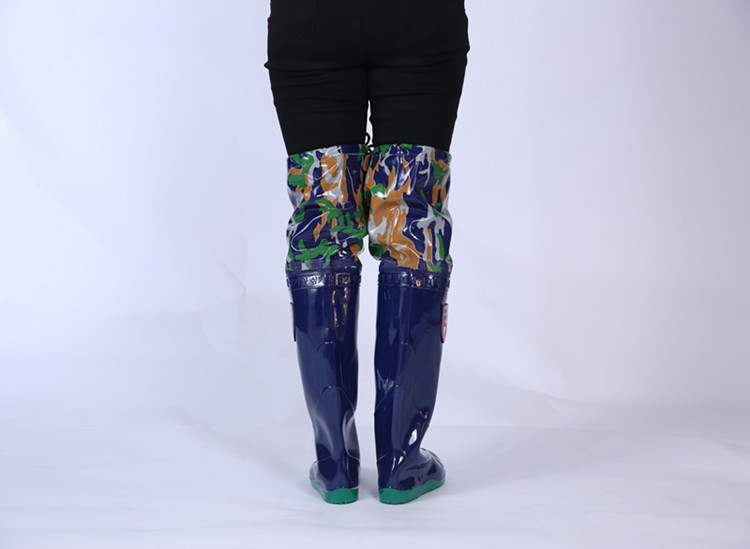 男女款过膝高筒下水裤雨靴雨鞋靴插秧靴钓捕鱼涉水鞋工作靴