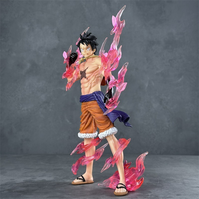 海贼王路飞全形态二档流樱路飞手办天绘th路飞摆件玩具雕像批发