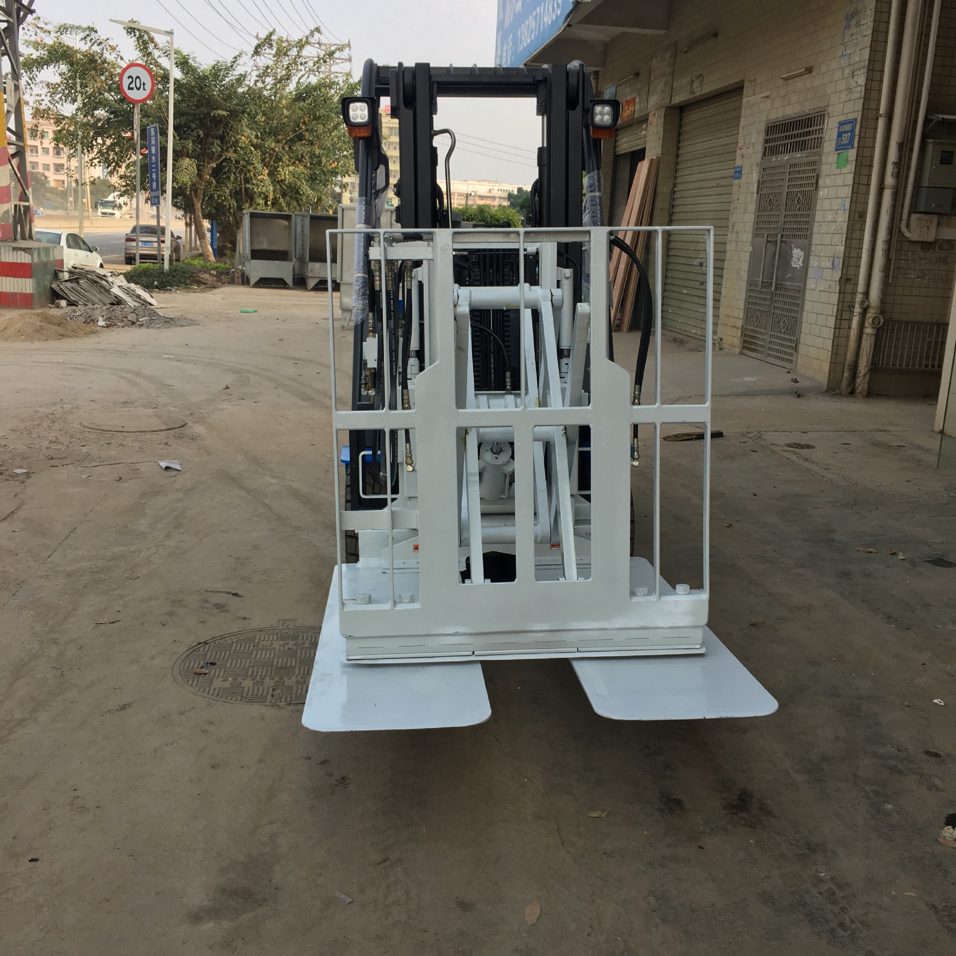 推拉器配比亚迪电动叉车出租出售 滑托板推拉器装卸货快省人力