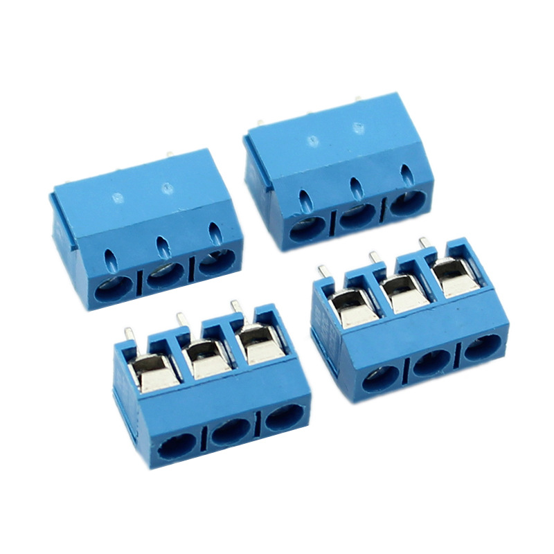 kf301-2p/3p位接线端子pcb接线柱端子间距5.08mm可拼接大电流插件