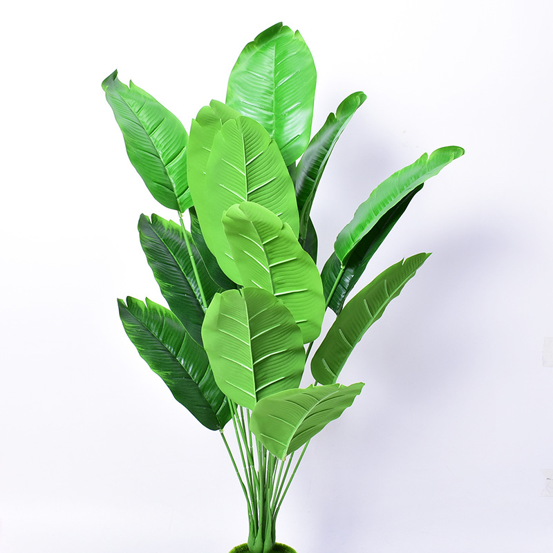 大18头旅人焦天堂鸟热带雨林装饰芭蕉树仿真美人蕉家居饰品高仿真