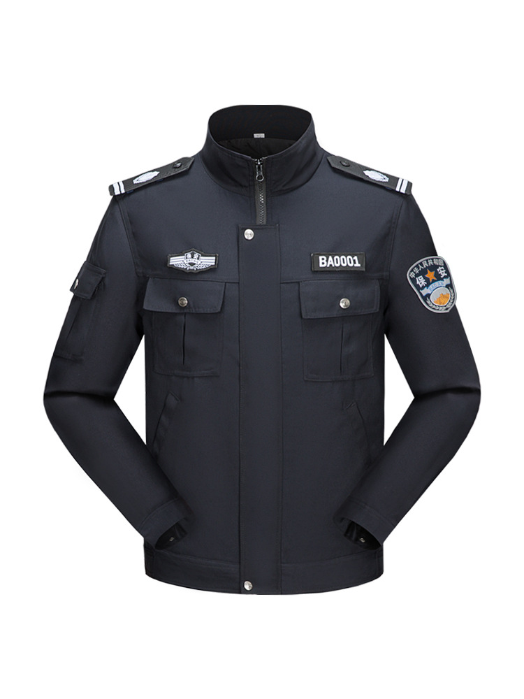 2011新式保安工作服春秋套装物业门卫长袖执勤制服冬装季服装男女