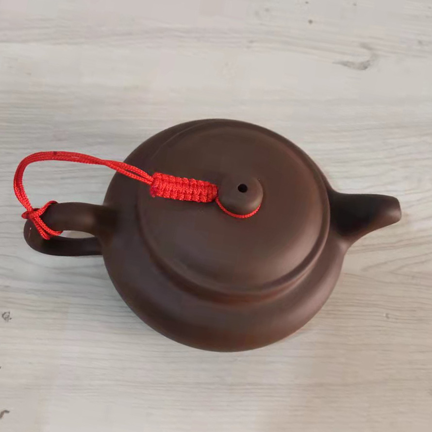 壶绳绑茶壶红绳子防止壶盖子掉下宜兴紫砂茶壶茶具配件代理发货