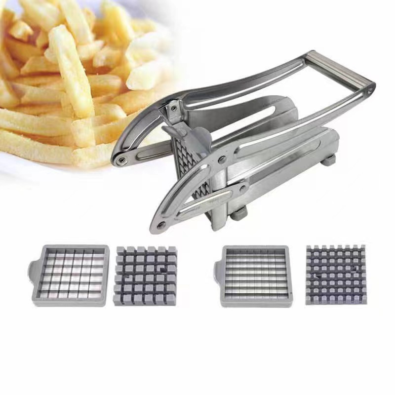 Direct Supply Potato Strip Cutter Household Stainless Steel Hand Pressure French Fries Bar Cutting Machine Cucumber Potato Strip Cutting Artifact