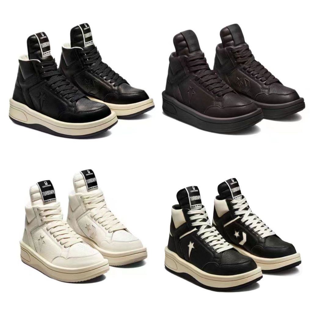 莆田鞋美奇匡威ro联名鞋高帮增高厚底耐磨包裹性防滑复古篮球板鞋