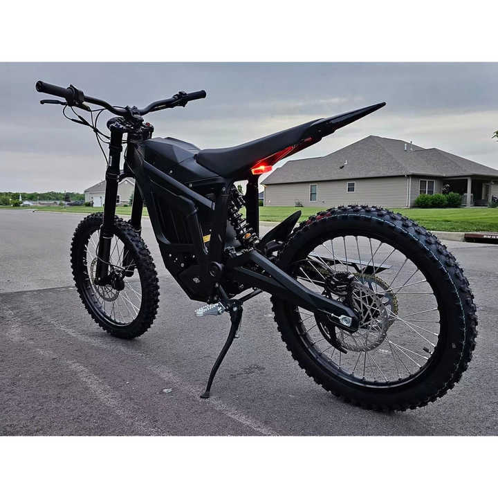 跨境出口8000w 45a大功率越野电动摩托车 山地越野电动自行车