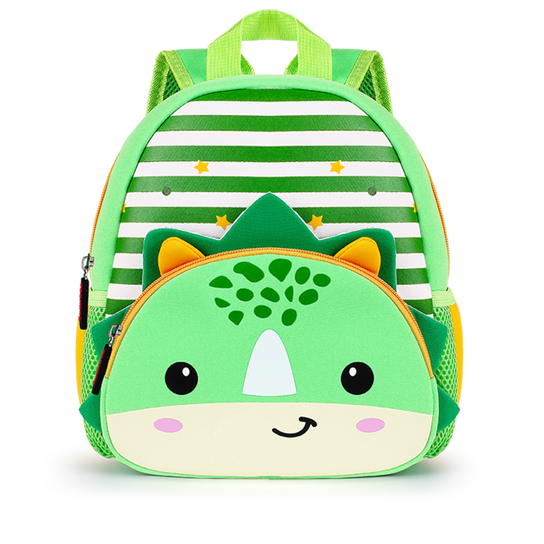 New Student Animal Cartoon Schoolbag Children Neoprene Kindergarten Backpack Dinosaur Unicorn Schoolbag Wholesale