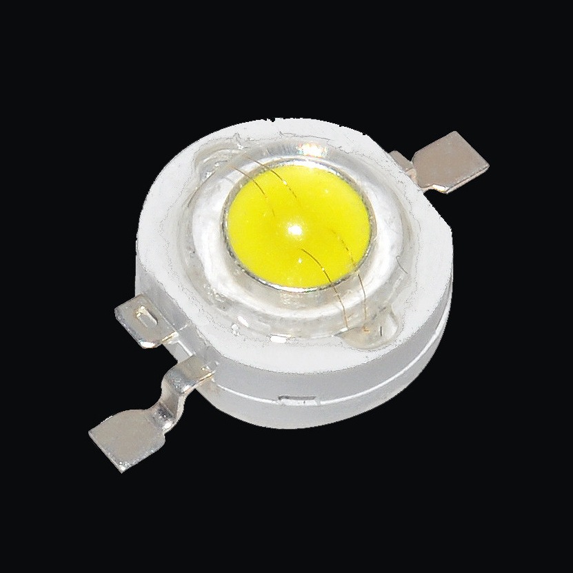 1w3w大功率led灯珠小灯泡白光led单灯超高亮度贴片手电筒射灯蓝光